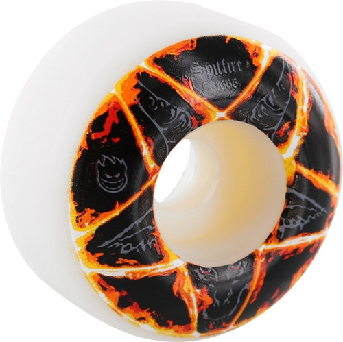 SPITFIRE PENTAGRAM 53.666mm WHITE Wheels Set