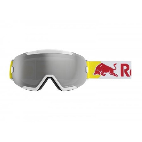 Red Bull SHELTER Goggles Matt White Silver Flash SHELTER-003
