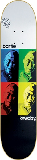 KEWDAY BARTIE DALAI Skateboard Deck-8.0  signed sale