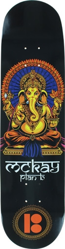 PLAN B McKAY GANESH SKATEBOARD DECK-8.12