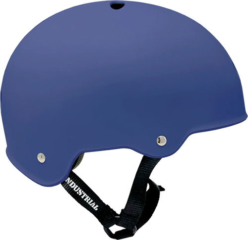 INDUSTRIAL FLAT BLUE SKATE HELMET XS