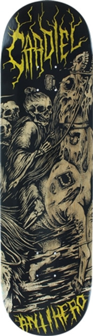 ANTI HERO CARDIEL FOUR HORSEMEN SKATEBOARD DECK-8.62