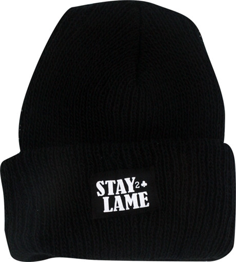 LOWCARD STAY LAME BEANIE BLACK