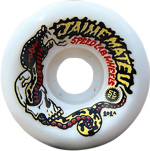 SPEEDLAB JAIME MATEU PRO 55mm 101a WHITE WHEELS SET