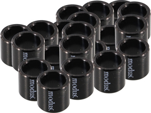 MODUS 20/PACK BEARING SPACERS BLACK