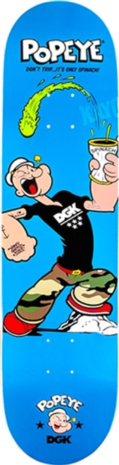 DGK X POPEYE POPEYE SKATEBOARD DECK-8.0