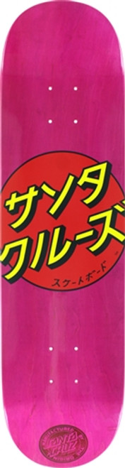 SANTA CRUZ JAPAN DOT SKATEBOARD DECK-8.0
