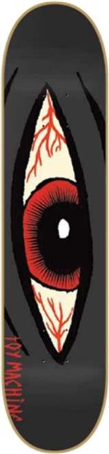 TOY MACHINE SECT EYE BLOODSHOT SKATEBOARD DECK-8.12