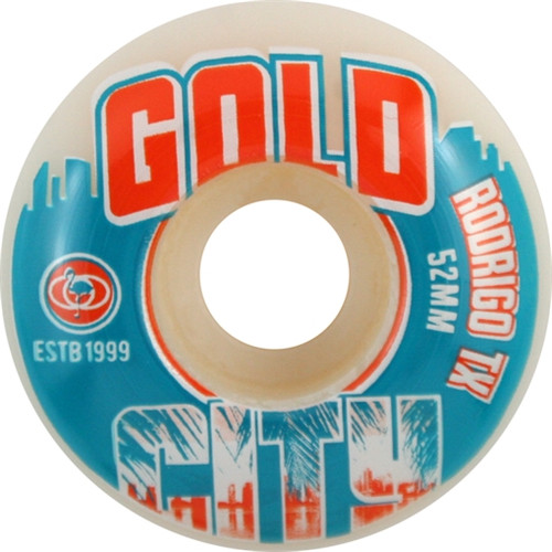 GOLD RODRIGO GOLD CITY 52mm Skateboard Wheels