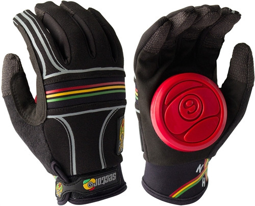 Sector 9 BHNC Slide Gloves Rasta L/XL