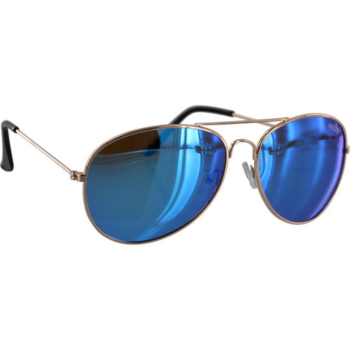 NECTAR SUNGLASSES AVIATOR POLARIZED APOLLO GOLD/BLUE