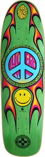 Black Label LUCERO STREET THING Skateboard Deck-9.25 GRN emergency