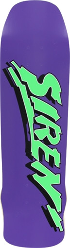 SIREN THRASHIN SKATEBOARD DECK-8.5x32.75 PURPLE