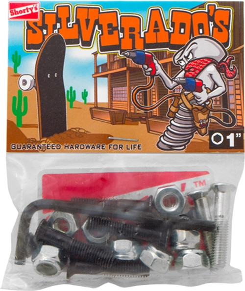 SHORTYS SILVERADOS 1" [ALLEN] SINGLE SET SKATE HARDWARE