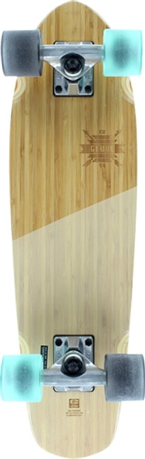 GLOBE BLAZER 26" SKATEBOARD COMPLETE-8x26 BAMBOO/ALMOND