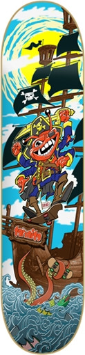 TERMITE PIRATE Skateboard Deck-7.25
