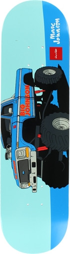 CHOCOLATE M. JOHNSON MONSTER TRUCK SKATEBOARD DECK-8.12