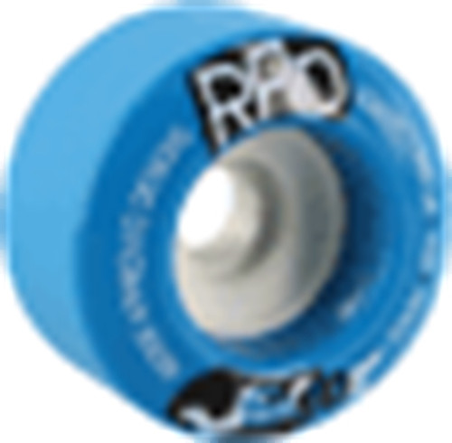 RAD GLIDE 70mm 82a BLUE/WHT Skateboard Wheels Set of 4