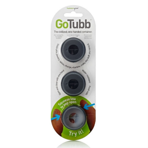 Humangear GoTubb 3 pack Black Small