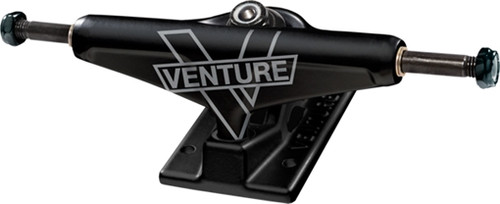 VENTURE-VLT LO 5.0 MARQUEE BLACK Skateboard Trucks Set of 2 Trucks