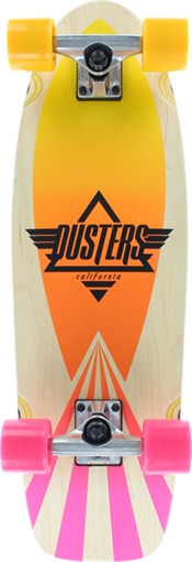 DUSTERS CAZH CRUISER SKATEBOARD COMPLETE-28.5" SUNSET FADE