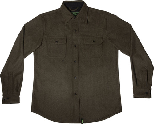 CREATURE INFANTRY LONGSLEEVE BUTTON UP MEDIUM MILITARY GREEN