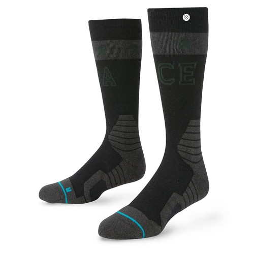 Stance Rival Snow Socks Black M (6-8.5)