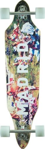MADRID CREEP 38" BEACH LIFE SKATEBOARD COMPLETE-9x38/32wb
