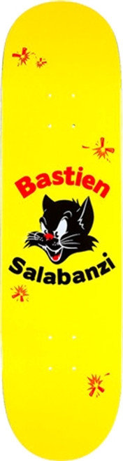 PRIMITIVE SALABANZI BLACK CAT SKATEBOARD DECK-8.0