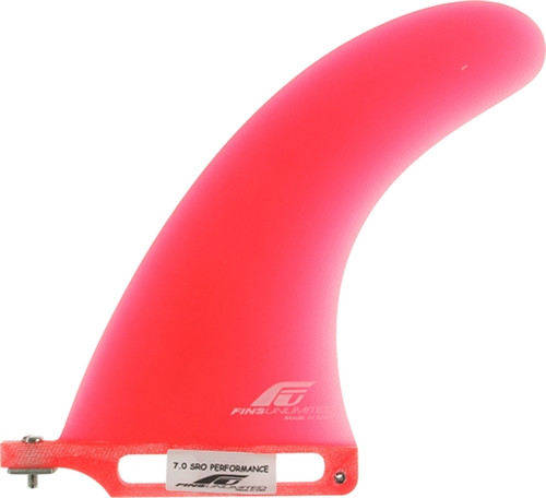 SURF FINS UNLIMITED SRO PERFORMANCE 7" RED SURF FIN SET