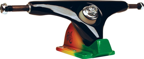 GULLWING CHARGER 10.0 BLACK RASTA Skateboard Trucks Set of 2 Trucks