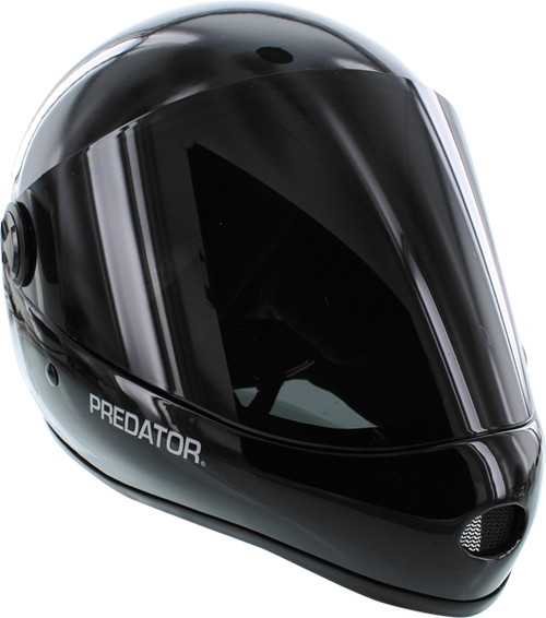 PREDATOR DH6 SKATE HELMET GLOSS BLACK BLACK