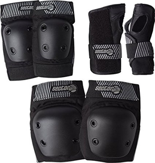 Sector 9 Pursuit Pad Set Black L/XL