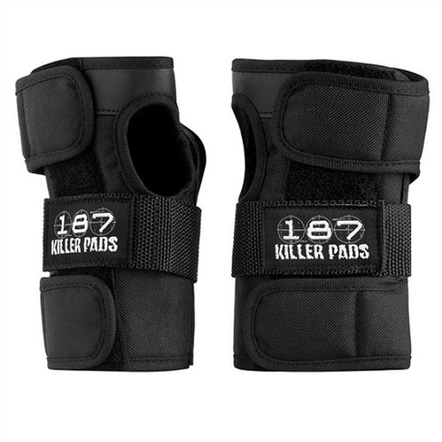 187 Wrist Guards Set Black Small