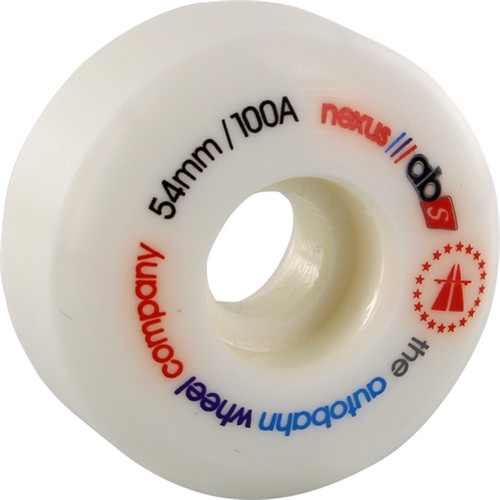 AUTOBAHN NEXUS 54mm WHITE Skateboard Wheels Set