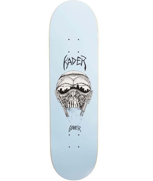 Baker Kader Misty Flip Judo Chop Skateboard Deck Light Blue 8.47