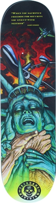 SANTA CRUZ JESSEE RAPE OF LIBERTY SKATEBOARD DECK-8.6