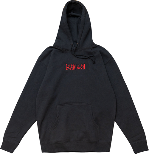 DEATHWISH CREDO HOODY SWEATSHIRT SMALL NAVY