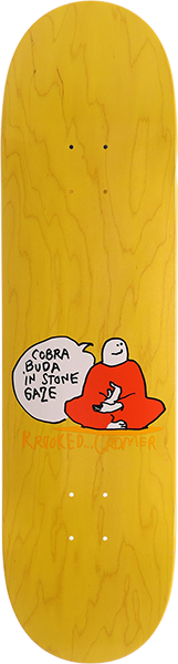 KROOKED CROMER BUDA SKATEBOARD DECK-8.38