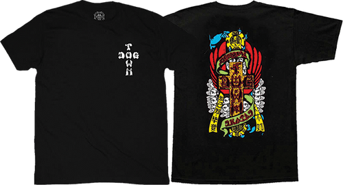 DOGTOWN ERIC DRESSEN HANDS SS TSHIRT MEDIUM BLACK