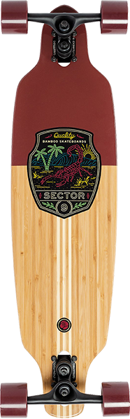 SECTOR 9 SHOOTS STINGER SKATEBOARD COMPLETE 8.7x33.5