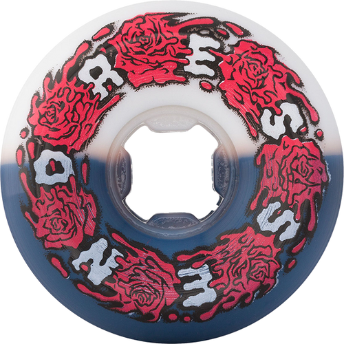 SLIME BALLS DRESSEN VOMIT MINI 56MM 97A WHT BLK WHEELS SET