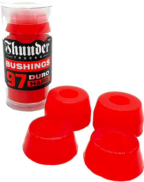 THUNDER PREMIUM BUSHINGS 97a CLEAR RED