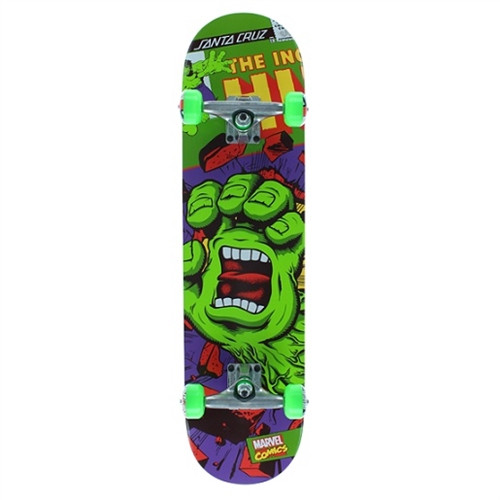 Santa Cruz - Santa Cruz Marvel Captain America デッキ Santa Cruz x Marvel Captain America Hand 8.26 Skateboard