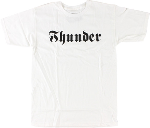 THUNDER EVIL SS TSHIRT XLARGE WHT/BLK