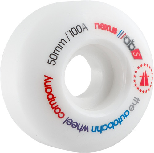 AUTOBAHN NEXUS 50mm WHITE Skateboard Wheels Set