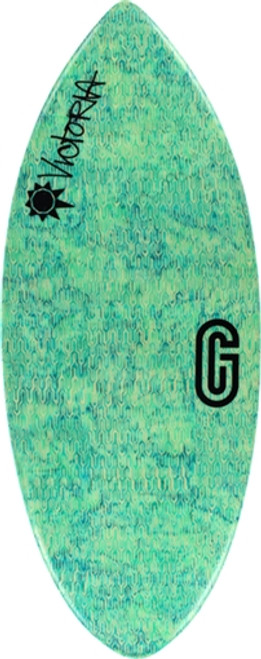 Victoria Grommet Lg 49.5 X 21.5 Aqua Skimboard | Boardparadise.com