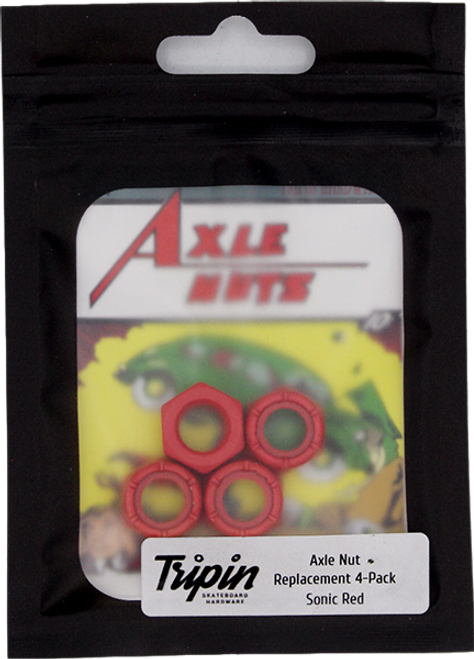 TRIPIN AXLE NUTS AXLE NUTS RED HAIL-N