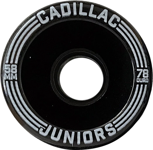 CADILLAC JUNIORS 58mm 78a BLACK WHEELS SET