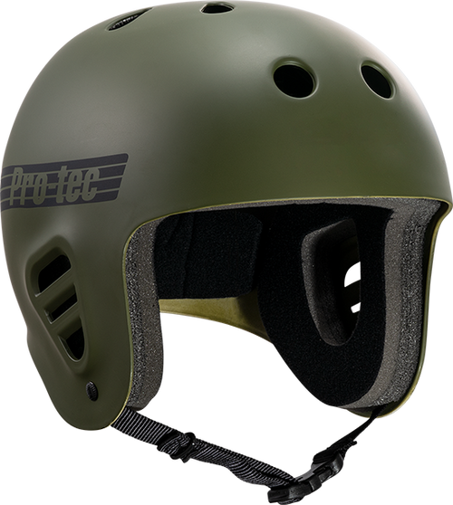 PROTEC FULLCUT CLASSIC MATTE OLIVE-XS HELMET